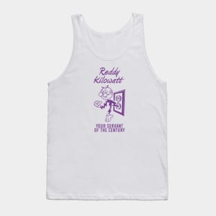 Reddy Kilowatt - Vintage Retrocolor Purple Tank Top